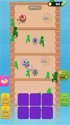丧尸爬塔(ZombieTower)游戏