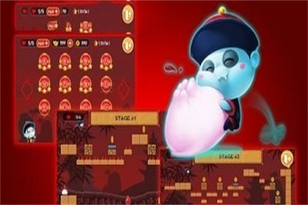 跳跃小僵尸游戏