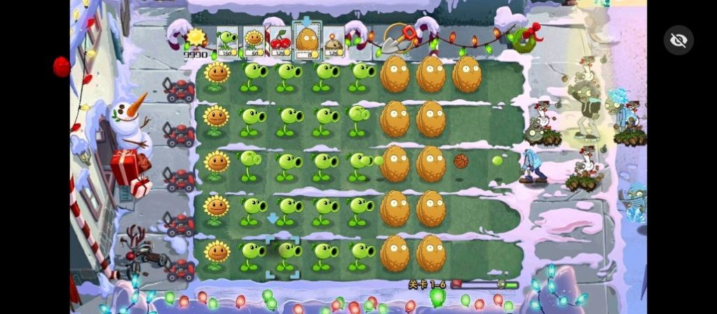 PvZTV雪触控版游戏