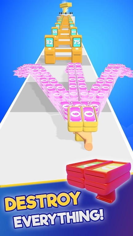 钞票合并跑(MoneyMergeRun)游戏