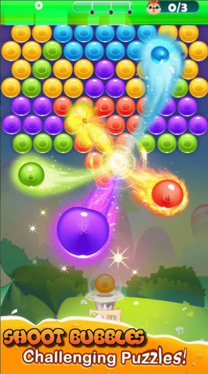 泡泡射手射击泡泡(BubbleShooter)游戏