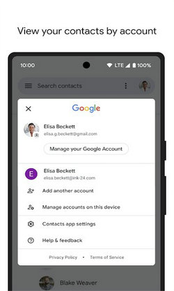 谷歌通讯录ContactsAPP