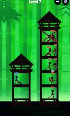 火柴人英雄：登塔战争游戏