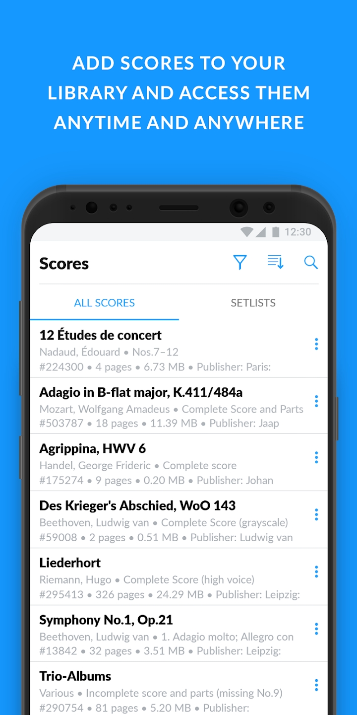 国际乐谱库APP