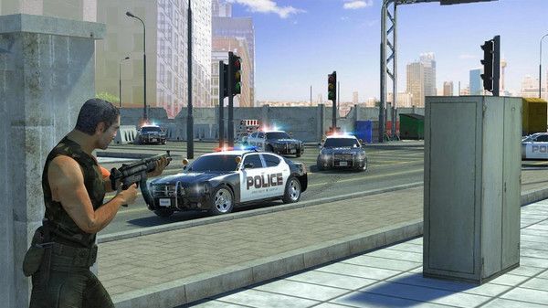 警车追逐任务3D游戏