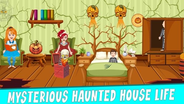 恐怖小镇鬼屋冒险(PretendHauntedHouse)游戏