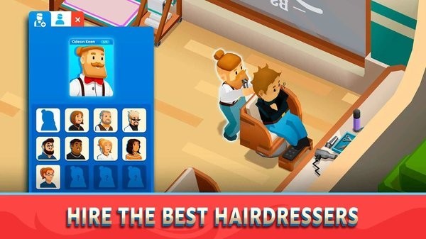 空闲理发店大亨(IdleBarberShopTycoon)游戏