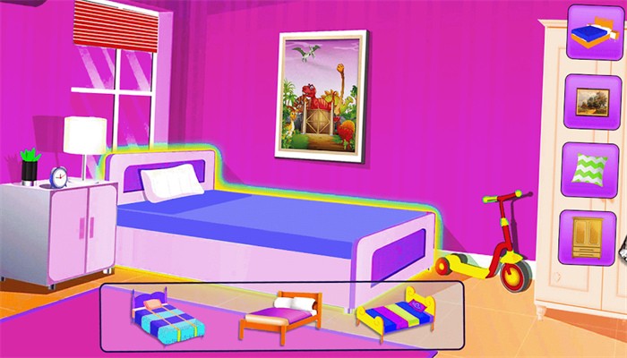 装饰女孩玩偶屋(DollHouseDecoratingCleaningForGirls)游戏
