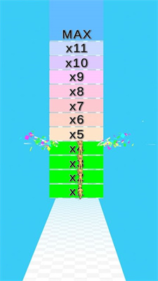 队形障碍跑游戏