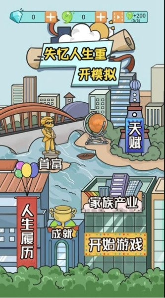 失忆人生重开模拟版游戏
