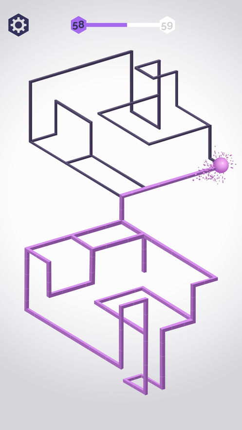 彩色线条3D游戏