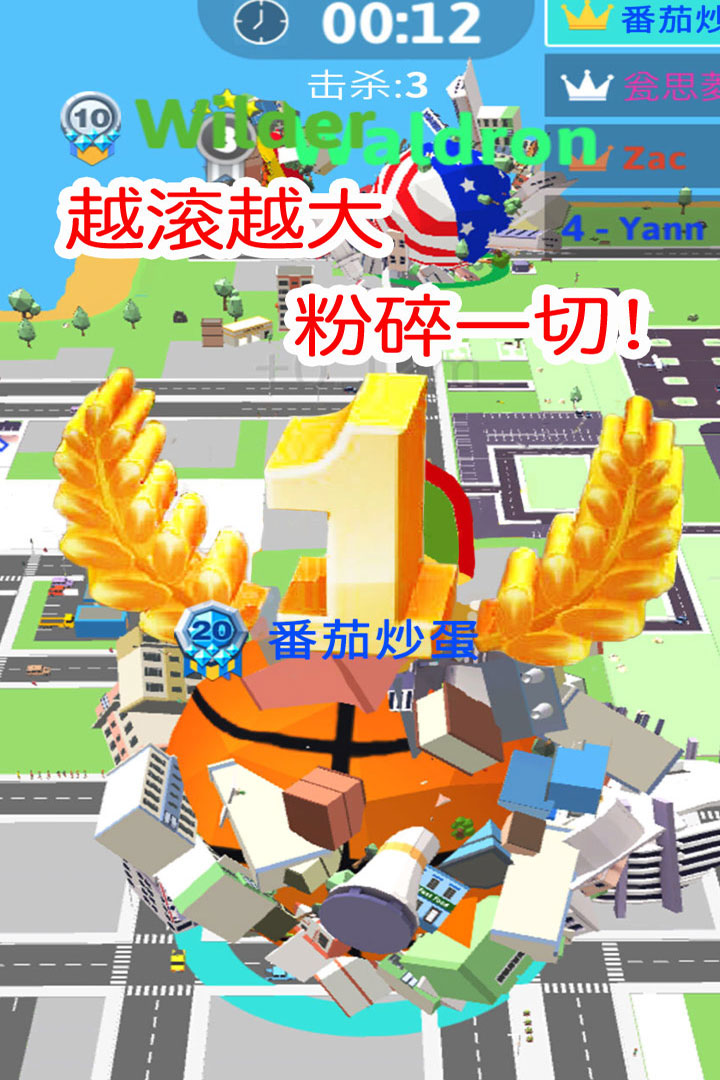 球球滚动大作战游戏