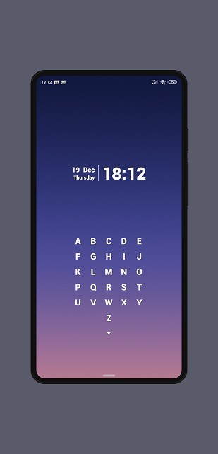 字母索引桌面APP