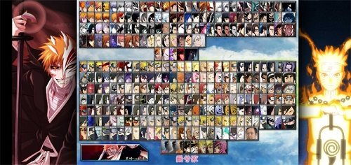 死神VS火影8.15满人物版游戏
