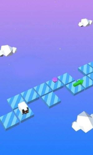 天空的移动方块游戏