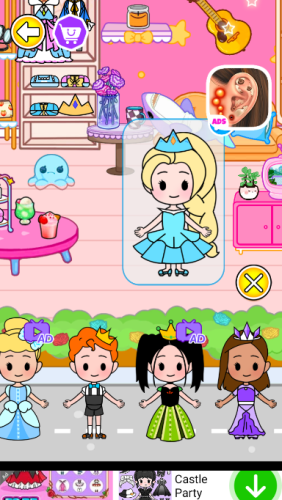 公主小镇世界：公主游戏