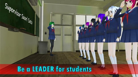 校园女生主管模拟器游戏