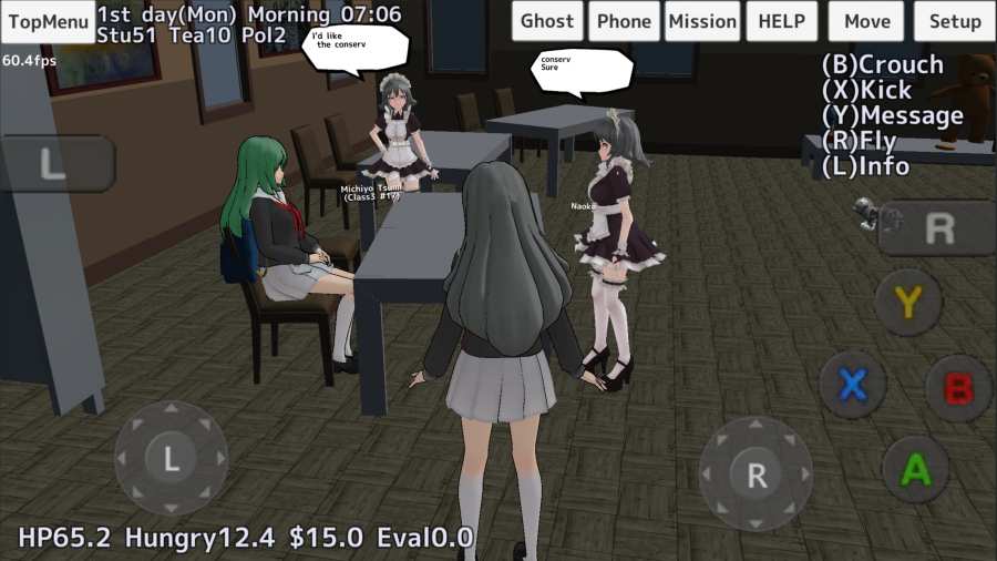 校园女生模拟器英文版游戏