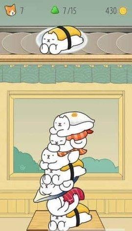 猫咪寿司叠叠乐游戏