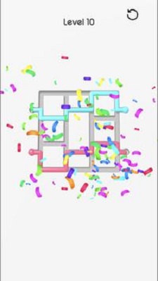3D直线迷宫游戏