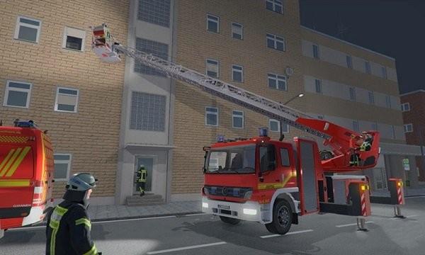 城市消防车救援模拟游戏