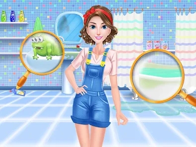 家居清洁女孩(HouseCleaning)游戏