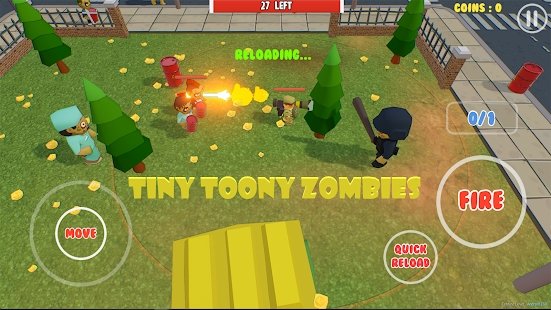 小卡通僵尸(TinyToonyZombies)游戏