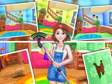 家居清洁女孩(HouseCleaning)游戏
