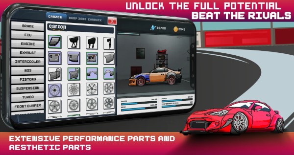 像素X赛车(PixelXRacer)游戏