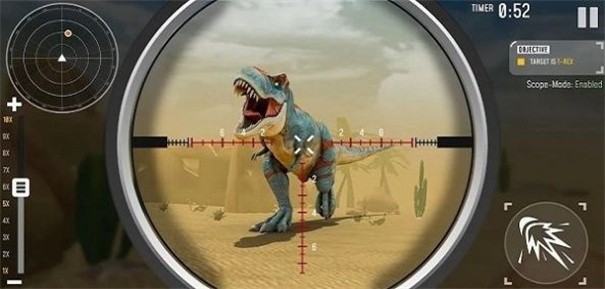 狙击手恐龙狩猎3D(DinosaurGameHunt)游戏