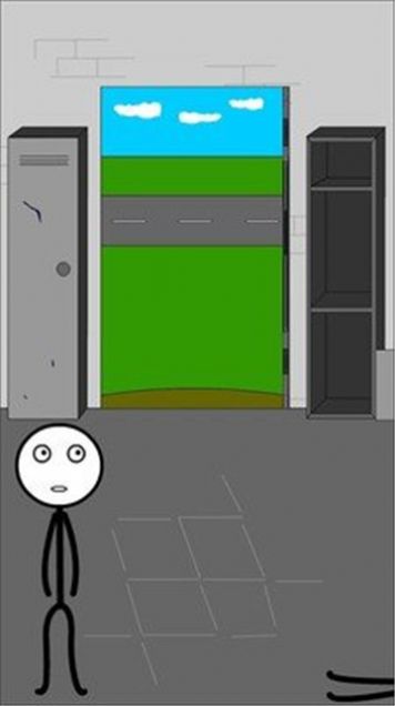火柴人逃生冒险游戏