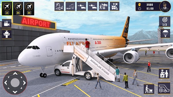 飞行员模拟器FlightSim游戏