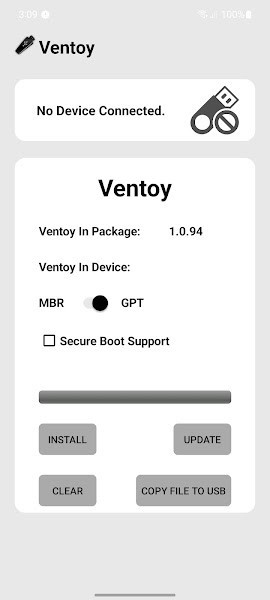 ventoy制作启动u盘APP
