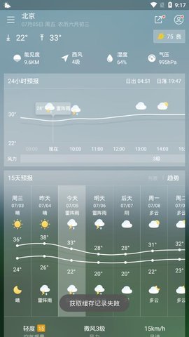 短时预报APP