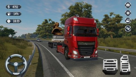 货运卡车长途运输(Truck Sim: Offroad Driver)游戏
