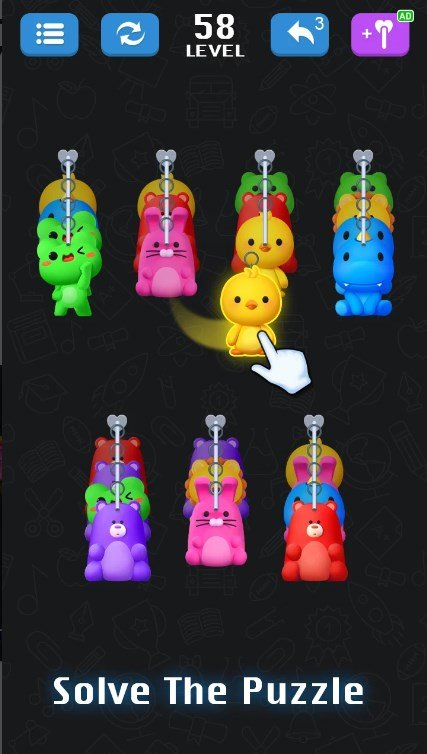 玩具排序排序拼图(Toy sort Sort puzzle)游戏