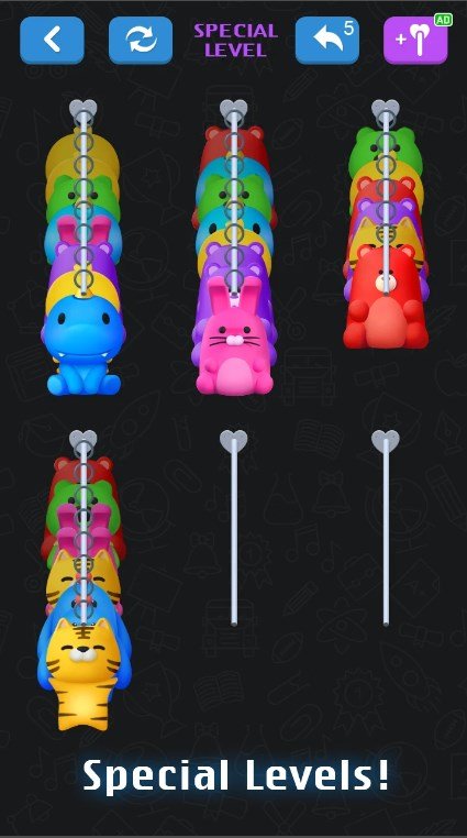 玩具排序排序拼图(Toy sort Sort puzzle)游戏