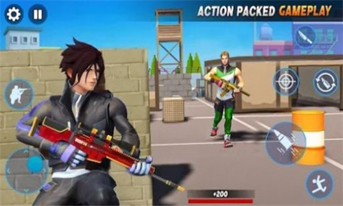 多枪战场的射击对抗(Polyguns Fps Shooter)游戏