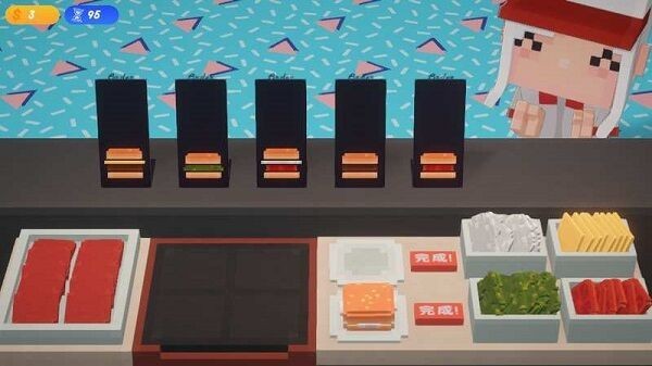 NOA汉堡店游戏