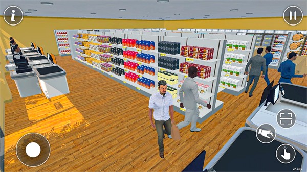 超市收银员3D游戏