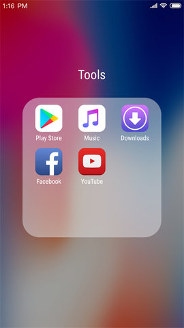仿ios堆叠桌面APP