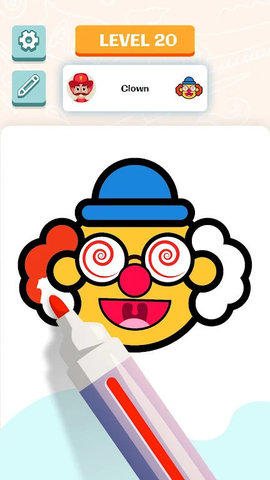 着色书绘画游戏