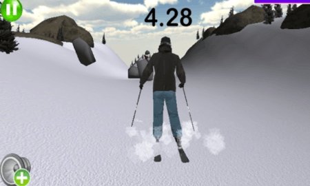 全速滑雪游戏