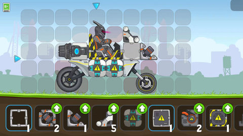 疯狂山地赛车游戏