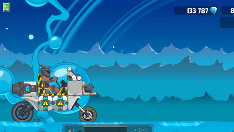 疯狂山地赛车游戏