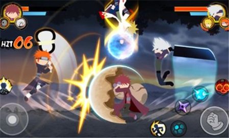 火柴人忍者3v3竞技场游戏