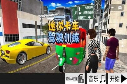迷你卡车驾驶训练游戏
