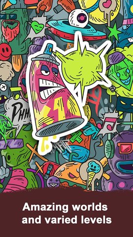 疯狂的艺术贴纸 第2张图
