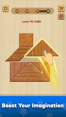 完美拼图木头方块（Perfect jigsaw : wood puzzle）游戏