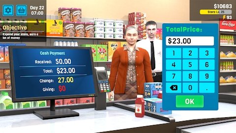 超级市场经理模拟（Super Market Simulator）游戏